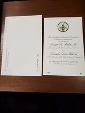2021 Biden and Harris President Inaugural Invitation Announcement picture