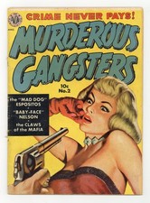 Murderous Gangsters #2 GD+ 2.5 1951 picture