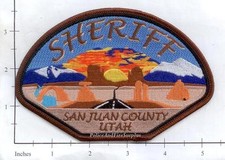 Utah - San Juan County UT Police Dept Patch picture