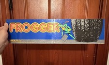 Vintage Frogger Sega Arcade Marquee Sign *Read picture