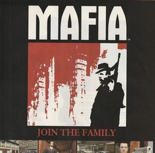 Vintage 2004 Mafia Original Print Ad 21x27cm PS2 Game Art Promo EGM 177 picture