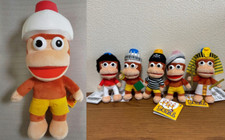 Ape Escape BIG Plush & 5 Mascot Piposaru Sarugecchu Set of 6 SK Japan 2024 New picture