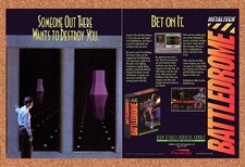 1994 Metaltech Battledrome PC Original Advertisement / Retro Promo v2 picture
