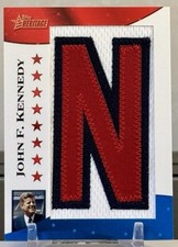 JOHN F. KENNEDY 2009 Topps American Heritage PRESIDENT PATCH /50 #PP-JK 