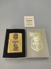 Harley Davidson Police Zippo 1994 - Brand New w/ Box picture
