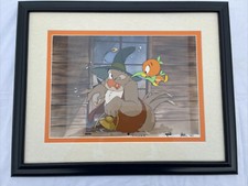 Walt Disney The Orange Bird Original Production Cel Framed picture