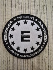 Fallout Enclave Embroidery Morale patch - hook and loop picture