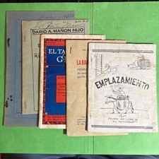 L@@K DOMINICAN REPUBLIC  BOOKS LOT 1935-37-44-48-57 TRUJILLO ERA picture