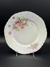 Hutschenreuther Hand Painted Plate Raspberry Design Signed Lena Hope 1976 picture