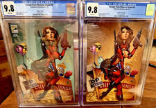 Escape From Monster Island #6 Set of 2 2016 SDCC Cosplay & Nude Variants CGC 9.8 picture