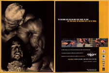 WCW Mayhem Wrestling - 2 Page Video Game Print Ad / Poster Promo Art 1999 picture