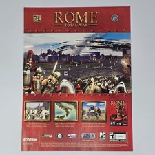 Rome Total War PC Battle Screens Print Ad/Poster Promo Art picture