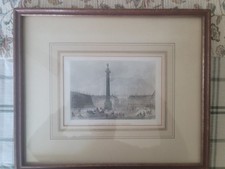 Colonne et Place Vendome Paris, 1849 by Adolphe Rouargue-11