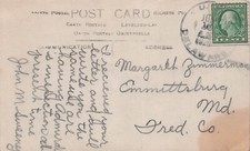 USS Delaware Navy Cover 1920 St Mark's Basilica Venice Italy Photo Postcard H14 picture