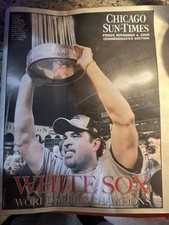  2005 Chicago White Sox World Series Newspaper Sun Times picture