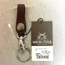 Wachifield Dayan Leather Loop Ring Keychain Brown picture