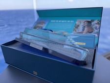 * GLASS* NEW NCL NORWEGIAN AQUA Cruise Ship Model LIMITED EDITION - # 24/528 picture