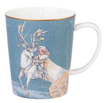 Lefard The Snow Queen Gerda Porcelain Mug Tea Coffee Mug Fine China Mug 13.5 oz picture