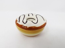 Ceramic Donut Trinket Box - New w/o Box picture