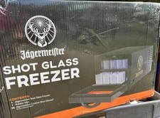 NEW JAGERMEISTER SHOT GLASS FREEZER AND SHOT GLASSES New picture