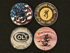 Browning Colt Winchester Fridge Magnets 2 1/4” ToolBox Magnet x4 picture