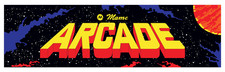 MAME Multicade Arcade Marquee 26”x8” Or Custom Size High Quality Translite picture