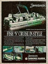 1990 Print Ad Sweetwater SW2020F/C Pontoon Boats Elkhart,IN picture