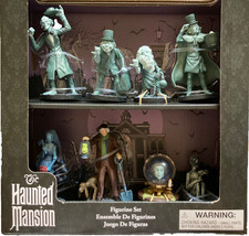 NIB Disney The Haunted Mansion Figure Set Figurine 8 pieces Play Toy Set picture