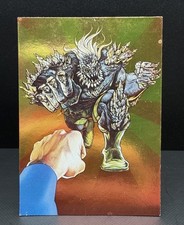 1995 Pepsi DC Metallic Doomsday 10/12 Mexico Trading Card Vintage picture