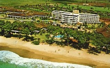 Postcard HI Maui Maui Hilton on Kaanapali Beach Posted Chrome Vintage PC G8201 picture