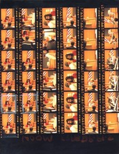 LG115 1996 Original Contact Sheet Photo WARREN MOON EX-WIFE FELICIA ABUSE TRIAL picture