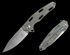 DEFCON JK Series 8.4″ CUTTER Titanium Handle D2 Folding Knife picture