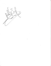 Allison Iraheta autographed signed auto cut signature American Idol Halo Circus picture