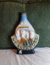 1969 Jim Beam Mt Rushmore Decanter Original Cork Tax Seal #576877959 Regal China picture