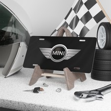 For Mini Cooper, Vanity Plate, Personalized Car Tag, Unique Auto Decor, Gift Car picture