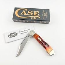 Case xx Knives 65327 Mini Copperlock 6.5 BoneStag Pocket Knife Stainless picture