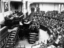 General view Lower House 50th Imperial Diet begins December 24 - Japan Old Photo picture