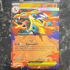 Pokémon TCG Mega Charizard Y EX 030 Promo Holo Mega EX 360 HP English picture