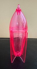 RARE SPACE PATROL ROCKET DRINK MIXER/SHAKER W/ORIGINAL BOX BY STERI-LITE C 1953 picture