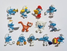 THE SMURFS 3D FIGURINES SET PEYO ALBERT HEIJN - FIGURES COLLECTIBLES MINIATURES picture
