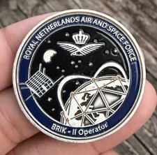 Royal Netherlands Air & Space Force 1.75” Challenge Coin BRIK-II picture