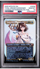 Yuna, Grand Summoner Magic The Gathering Final Fantasy Commander - PSA 10 picture