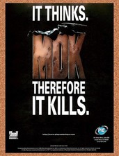 1996 MDK PC Original Advertisement / Retro Promo v10 picture
