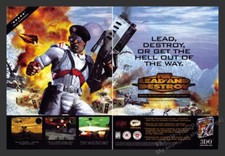 1999 Uprising: Lead and Destroy Video Game Print Advertisement (2 pgs) picture