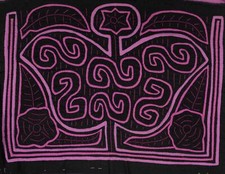 Black And Purple Gateway To Heaven Mola picture