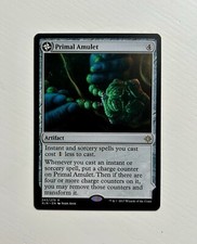 MTG: Primal Amulet / Primal Wellspring  - Ixalan - Near Mint  picture