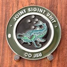 Australian Defence Force Joint SIGINT Unit JSU Challenge Coin  M#17 picture