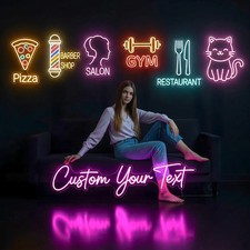 Personalized Neon Sign Custom Neon Sign Light Home Wall Decor Business LED Signs picture