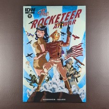 Rocketeer at War #1 - 2015 IDW Series - Marc Guggenheim - Dave Bullock Cover picture