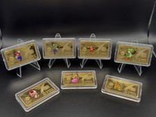 Super Mario 100s 7 X 1oz Copper Golden Bars Collection picture